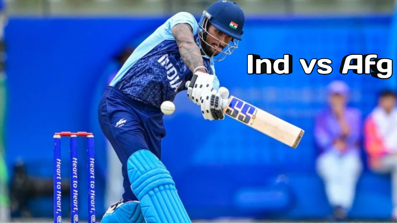 Asian games 2023 Cricket : भारत वर्सेस अफगानिस्तान फाइनल मैच